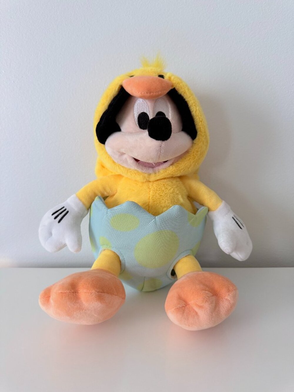 Peluche Mickey Mouse Disney en costume de poussin